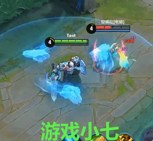 王者荣耀亚瑟心灵战警gif动图技能演示太炫酷忍不住想剁手