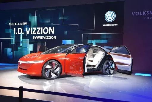 2018日内瓦车展：大众发布I.D.VIzzion概念车