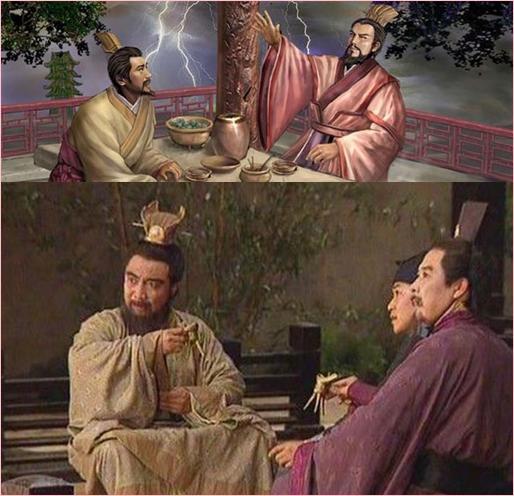 青梅煮酒论英雄:刘备说自己害怕打雷 真忽悠住曹操了吗