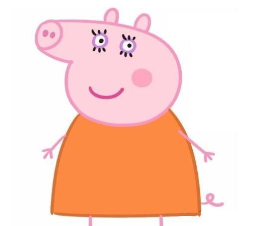育儿简笔画可爱小猪佩奇一家人，两分钟就会画，宝宝最喜欢!