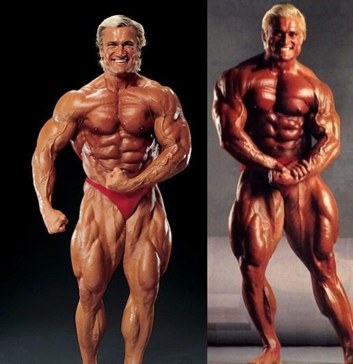 健美运动员的大腿练到极限是什么样的