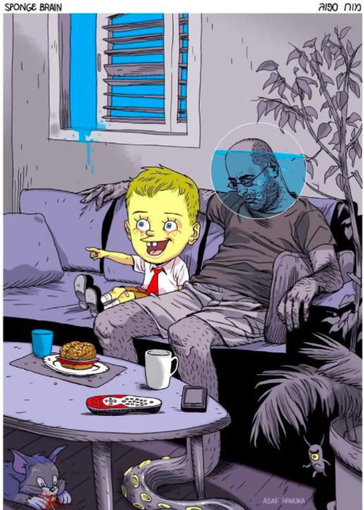 30张超有病世界观插画现代人压力这么大就是这样来的