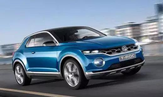 大众最新款suv10万图片,大众最新款车型suv图片 大众小型suv t-roc 即将上市 售价10万起步