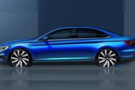 2018款速腾造型曝光，颜值甩凌度8条街