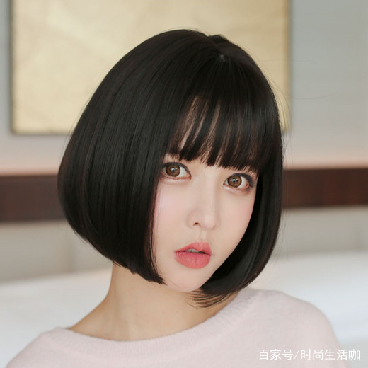 不烫不染的女生短发发型 原来自然短发可以这