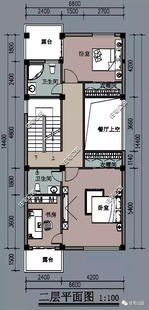 农村宅基地太小咋办4到7米宽也能建豪宅这7套布局通透就很好