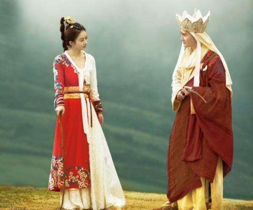 赵丽颖为唐僧撑伞,《西游记女儿国》上演别样爱情