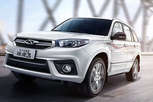 瑞虎3百万全球版上市 专属车身拉花很抢眼 售价6.89-7.79万元起