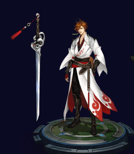 王者荣耀:天美还是重做李白了!身材高挑帅气，青莲剑仙成迷妹杀手