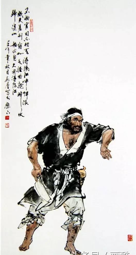 图丨船火儿张横图丨短命二郎阮小五因为数量较多本期只放了一部分