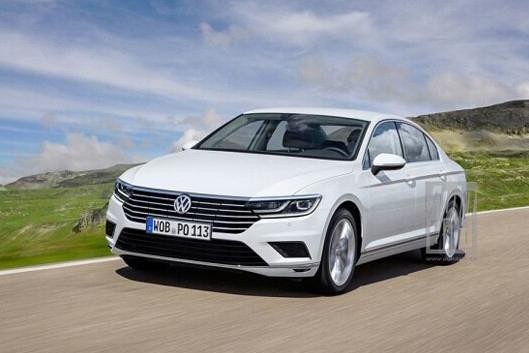 全新帕萨特假想图曝光，上汽一汽大众之争，谁能延续销量王？