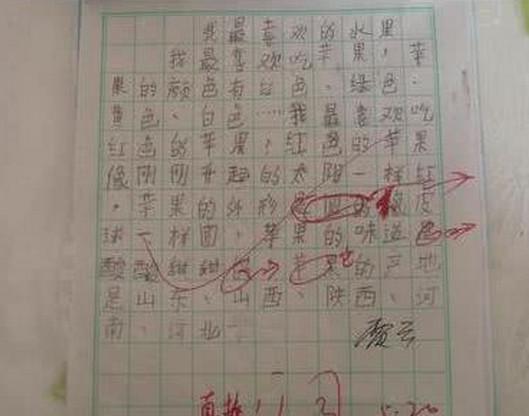 小学生的一道作文题 难倒了无数理科老师 大学生 其实我也不