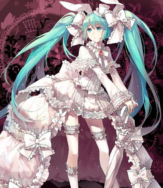 十二星座代表的公主殿下，处女座是初音，摩羯座的很漂亮！