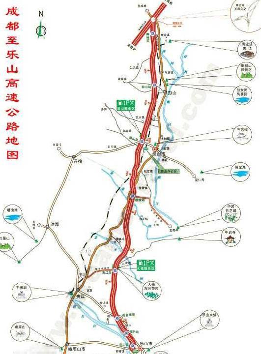 成乐高速公路将扩容, 全线139公里将成黄金旅游公路!