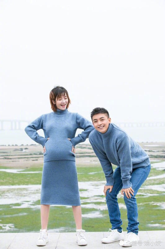 李晟李佳航首晒恩爱孕照，这个情人节一家三口过