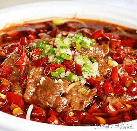 正宗水煮牛肉的做法