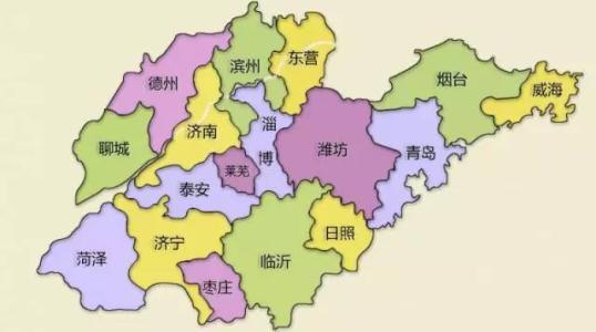 2017年山东省最穷的四个城市, 第二是日照市, 第三是枣庄市