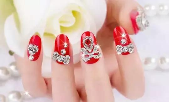 2018时尚新款的新娘美甲, 准新娘们收好咯~|美甲|新娘|手指_新浪网