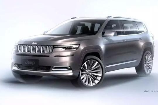 Jeep全新7座SUV，2800mm轴距比汉兰达大，2.0T动力比锐界强