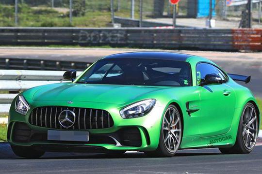 奔驰AMG GT Black版本路试图曝光 预计2020年推出