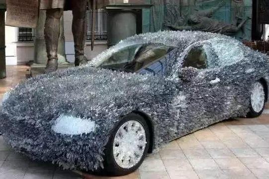 土豪车主用玻璃渣改装玛莎拉蒂，碰瓷的人看到后该哭了！