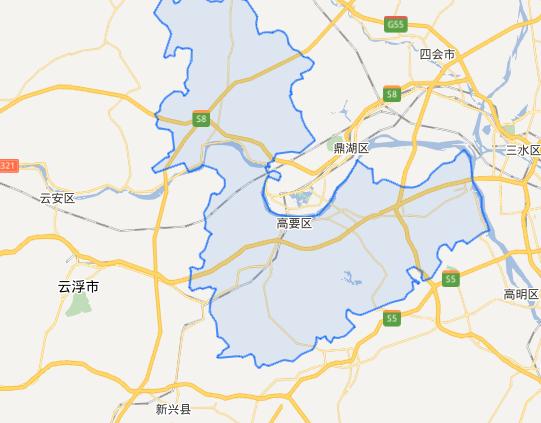 高要市人口_高要城市总体规划出炉 2020年城区人口达55万