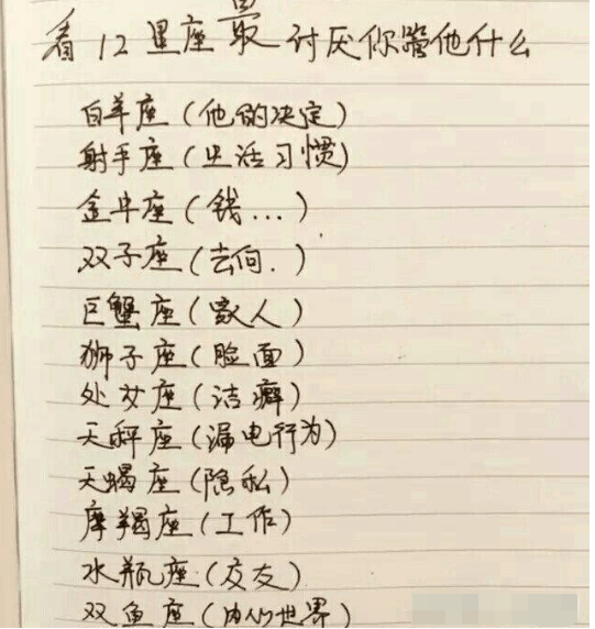 最想结婚的十二星座排行榜!