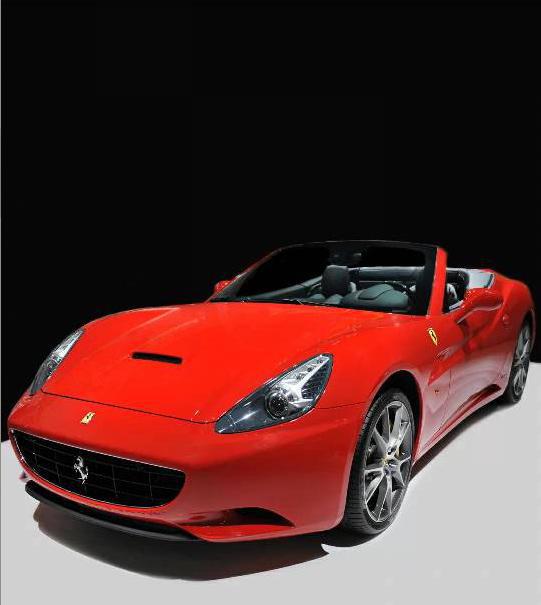 独特设计的酷炫跑车 让车看上去更加完美优雅