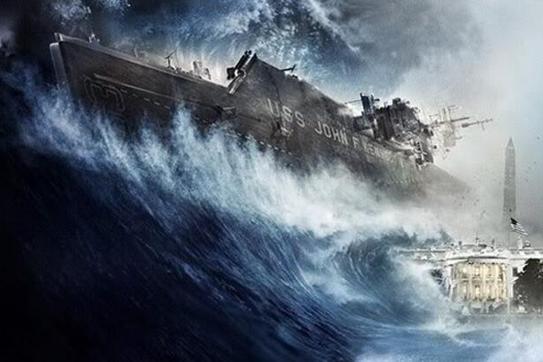 航母也怕台风?美国将军不信邪,率舰队冲进台风