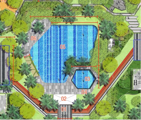 园林|泳池|效果图_新浪新闻