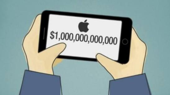 苹果Q3财报数据靓丽股价创新高 市值逼近超万亿美元