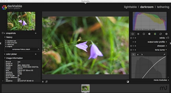 源修图软件免费使用 Darktable登陆Windows系