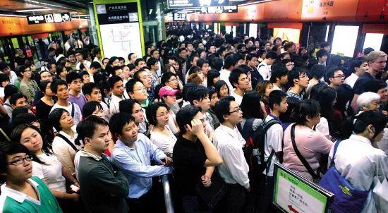 一条挤到怀疑人生的地铁线 — 广州3号线|三号线|地铁