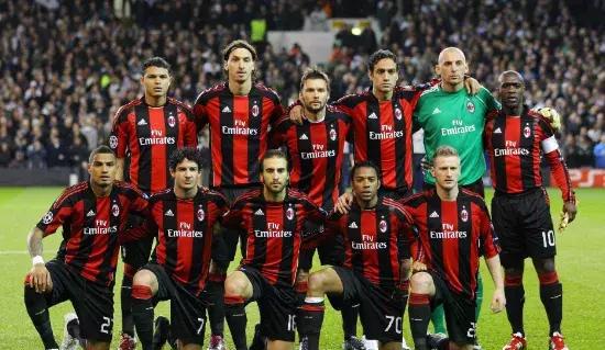 AC米兰21世纪以来18个赛季主力阵容一览,红黑