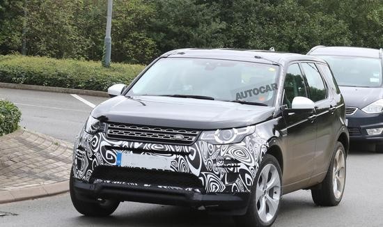 曝新款发现神行PHEV谍照 更节油的路虎