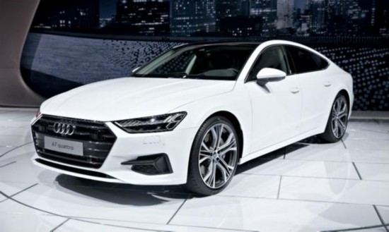 新一代奥迪A7亮相2018底特律车展 2月底欧洲上市