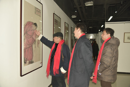 沧州建州1500周年中国当代著名书画家百人作品展开幕