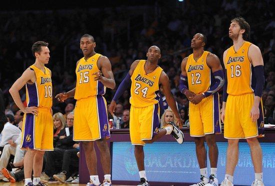 他们是科比 纳什 慈世平 大加索尔 霍华德!