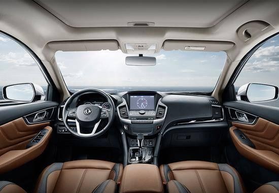 延续现款风格 东风风神新款AX7内饰官图