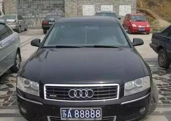 天津交警局否认这车牌号,因为这款车牌号尚未发行.