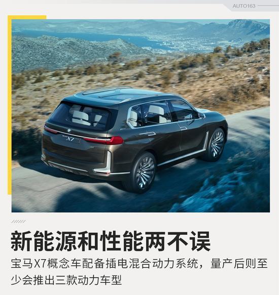 科技感爆棚的全尺寸SUV 实拍宝马X7概念车