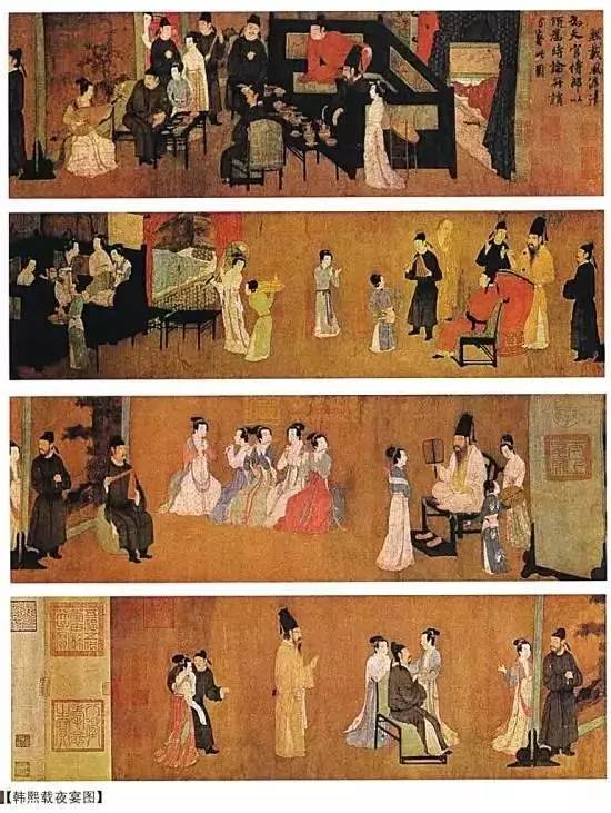 《韩熙载夜宴图》竟是"间谍"所画,它差点让张大千成千古罪人