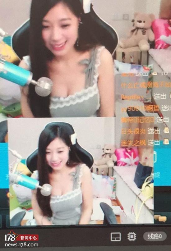 斗鱼女主播直播拍写真