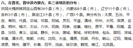 山西洪洞大槐树移民真相深度揭秘 震惊!山西洪洞大槐树移民真相深度揭秘