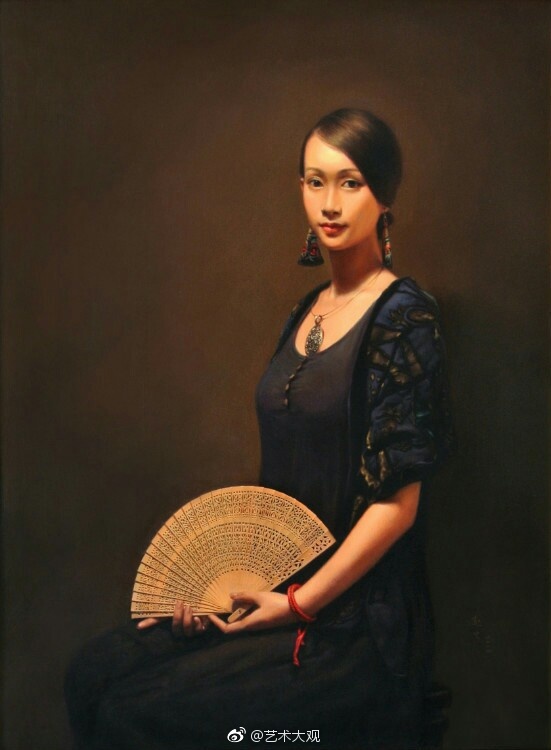 赵也油画人物作品集--赵也,1983年出生于辽宁