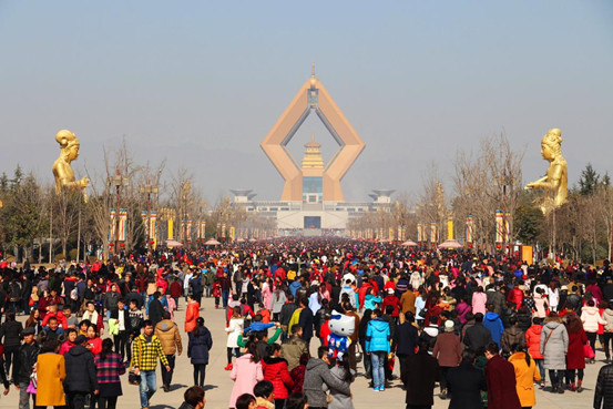 放假啦,您还等什么,快去法门寺新年祈福过元旦吧!