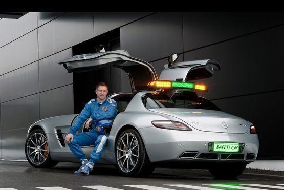 F1方程式中的安全使者 梅赛德斯奔驰SLS AMG GT 速来瞻仰