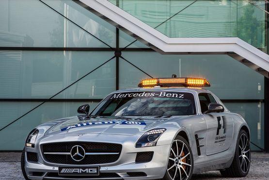 F1方程式中的安全使者 梅赛德斯奔驰SLS AMG GT 速来瞻仰