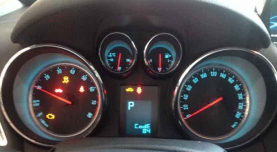 2015款昂科拉行车挂档车不走问题分析