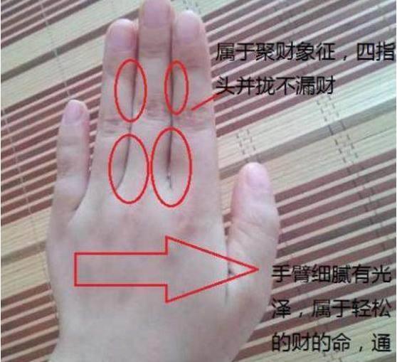 有这几种手相的人，富贵好命，财运大旺 你家里有这样的人吗?